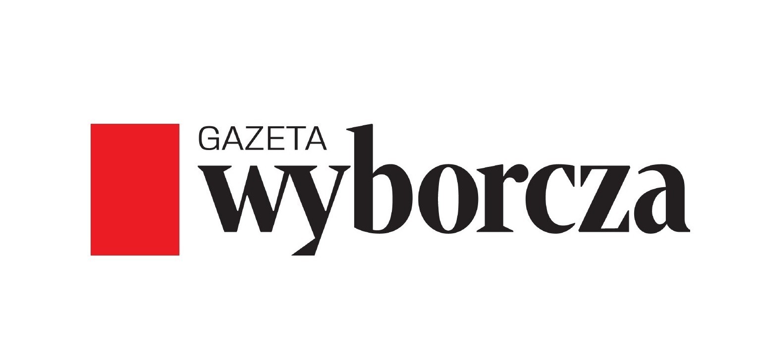 Logo gazeta wyborcza black white